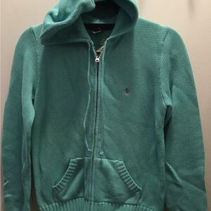 NWT Ralph Lauren Women’s Full Zip Hooded Sweater